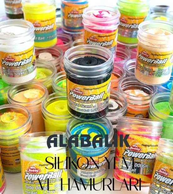 Berkley PowerBait ve Renat Alabalık Suni Yem ve Hamurları 