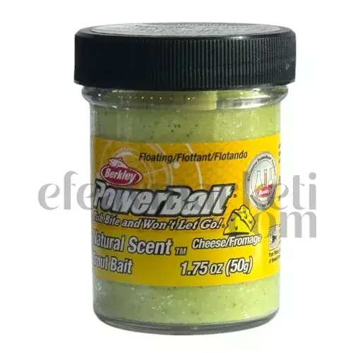 Berkley PowerBait Extra Scent Light Green Glt Cheese Trout Bait 725344 - 1