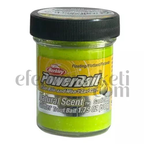 Berkley PowerBait Natural Scent Chartreuse Garlic 522189 - 1