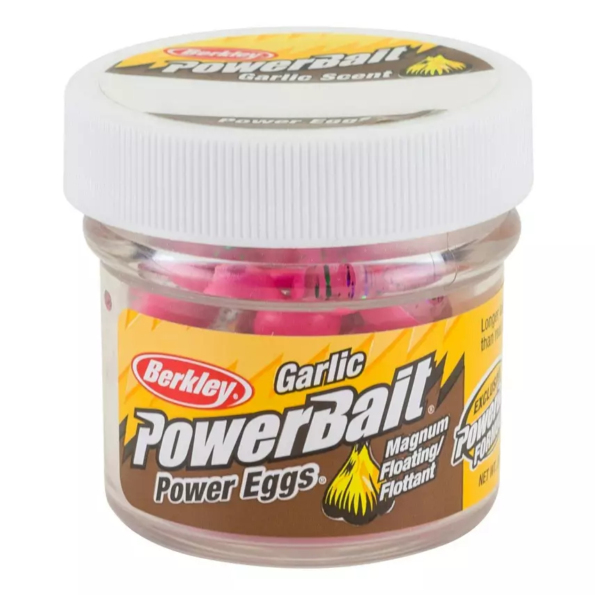 Berkley PowerBait Garlic Eggs Clr Grn Purple Pink 687741 - 1