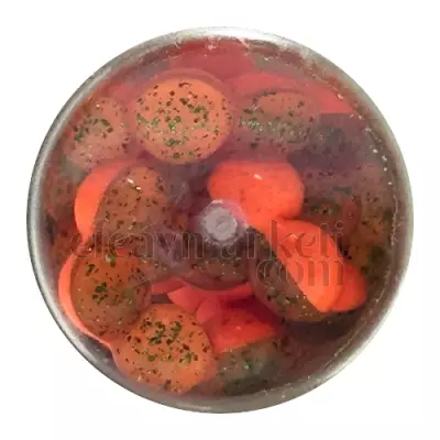 Berkley PowerBait Garlic Scent Clr Grn Fl Orange Power Eggs - 3