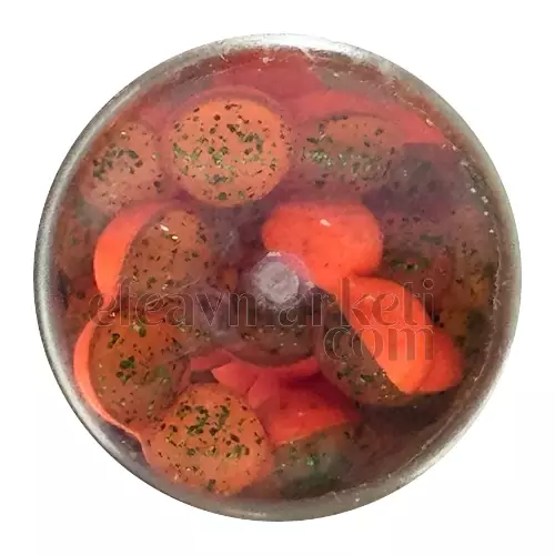 Berkley PowerBait Garlic Scent Clr Grn Fl Orange Power Eggs - 3