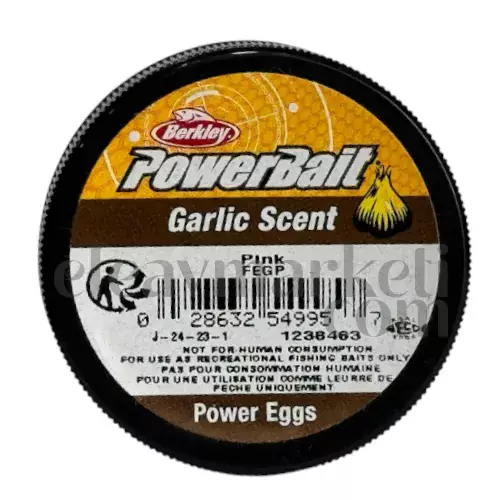 Berkley PowerBait Garlic Scent Pink Power Eggs 549957 - 3