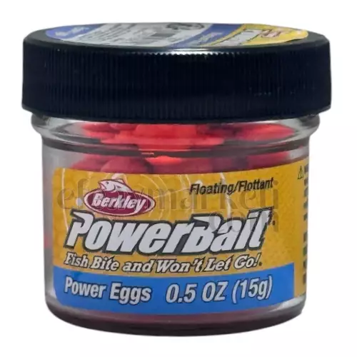 Berkley PowerBait Magnum Floating Fl Orange Power Eggs 030325 - 1