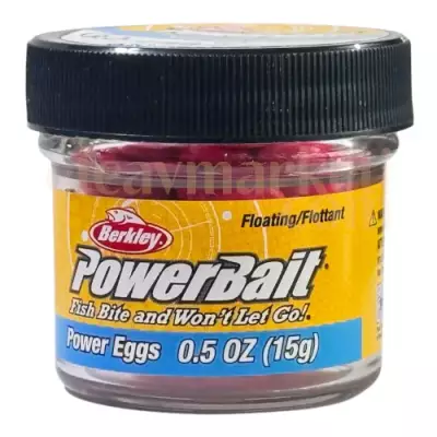 Berkley PowerBait Magnum Floating Pink Power Eggs 030332 - 1