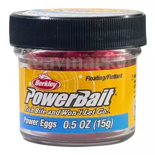 Berkley PowerBait Magnum Floating Pink Power Eggs 030332 - 1