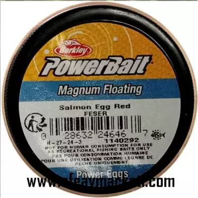 Berkley PowerBait Magnum Floating Red Power Eggs 246467 - 2