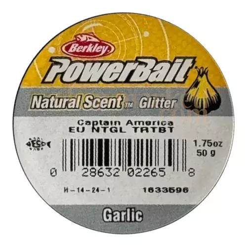 Berkley PowerBait Natural Scent Captain America Garlic 022658 - 3