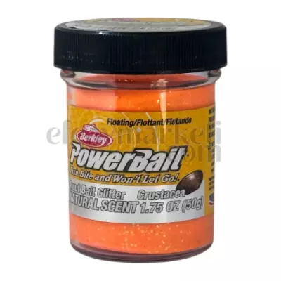 Berkley PowerBait Natural Scent Fluorescent Orange Crustacea 533819 - 1