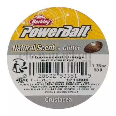 Berkley PowerBait Natural Scent Fluorescent Orange Crustacea 533819 - 3
