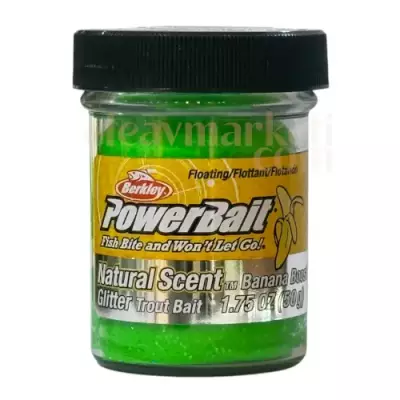 Berkley PowerBait Natural Scent Spring Green Banana Boost 343524 - 1