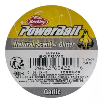 Berkley PowerBait Natural Scent White Garlic 634226 - 3