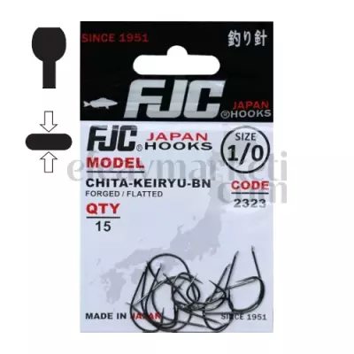 FJC 2323 Chinta Keiryu Black Nikel - 1