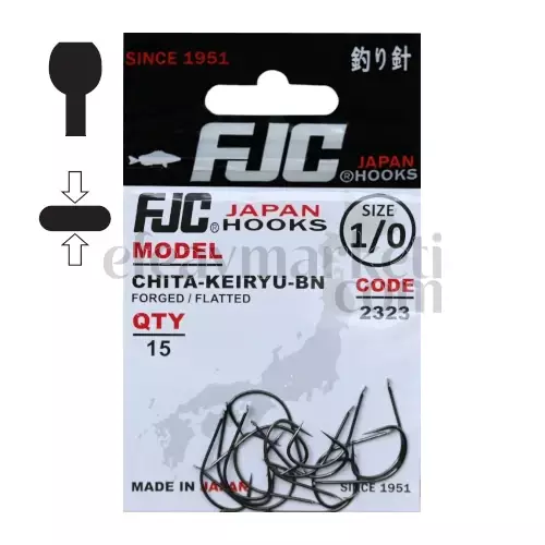 FJC 2323 Chinta Keiryu Black Nikel - 1