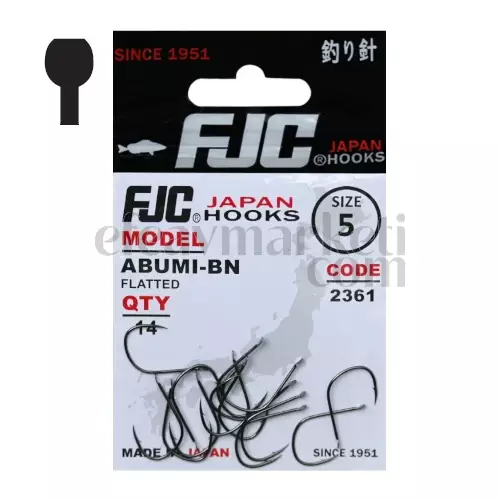 FJC 2361 Abumi Black Nikel Olta İğnesi - 1