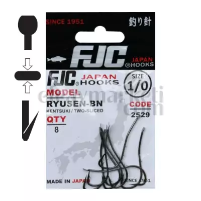 FJC 2529 Ryusen Black Nikel Olta İğnesi - 1