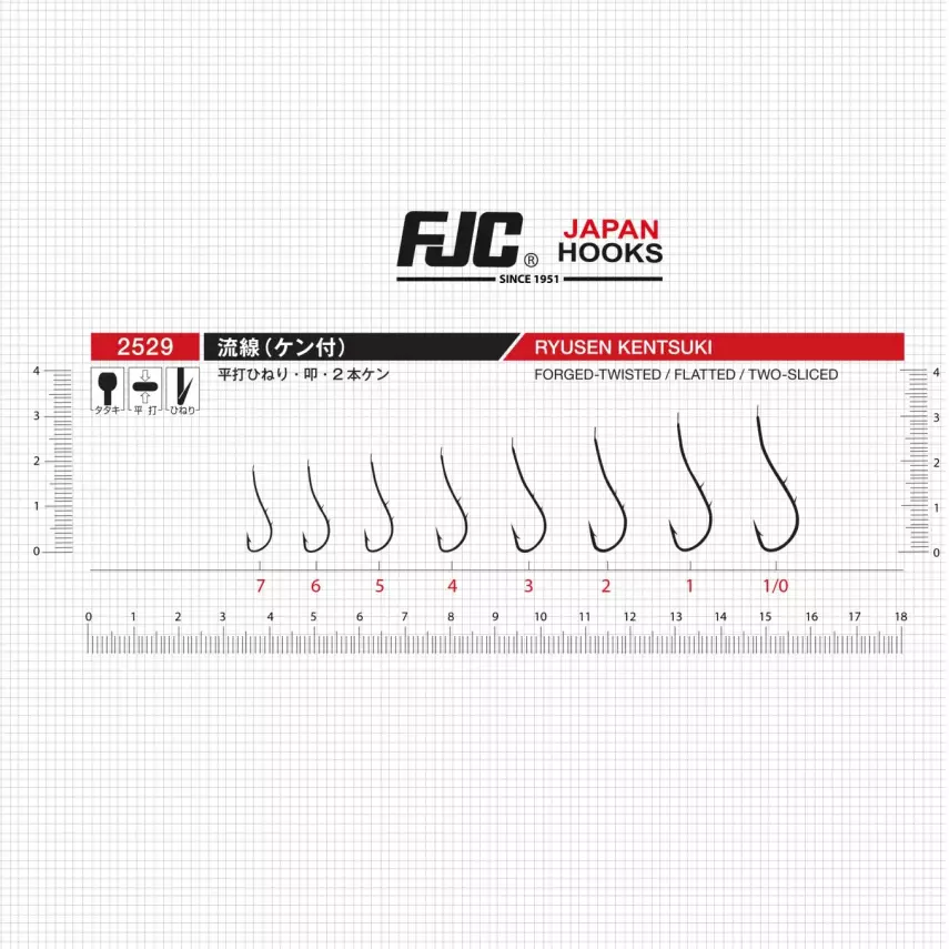 FJC 2529 Ryusen Black Nikel Olta İğnesi - 3
