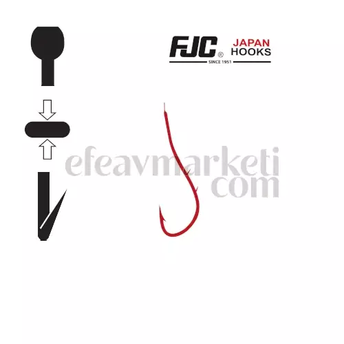 FJC 2529R Ryusen Red Two Sliced Olta İğnesi - 2