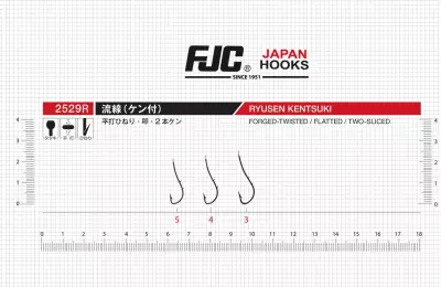FJC 2529R Ryusen Red Two Sliced Olta İğnesi - 3