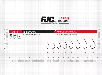 FJC 3578 Marusode Black Nikel Olta İğnesi - 3