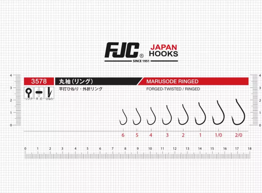 FJC 3578 Marusode Black Nikel Olta İğnesi - 3