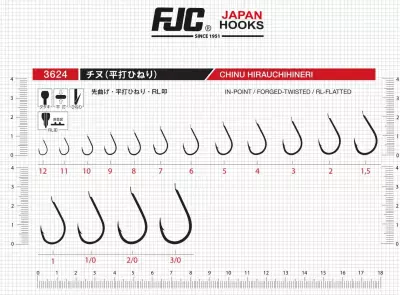 FJC 3624 Chinu Black Nikel Olta İğnesi - 3