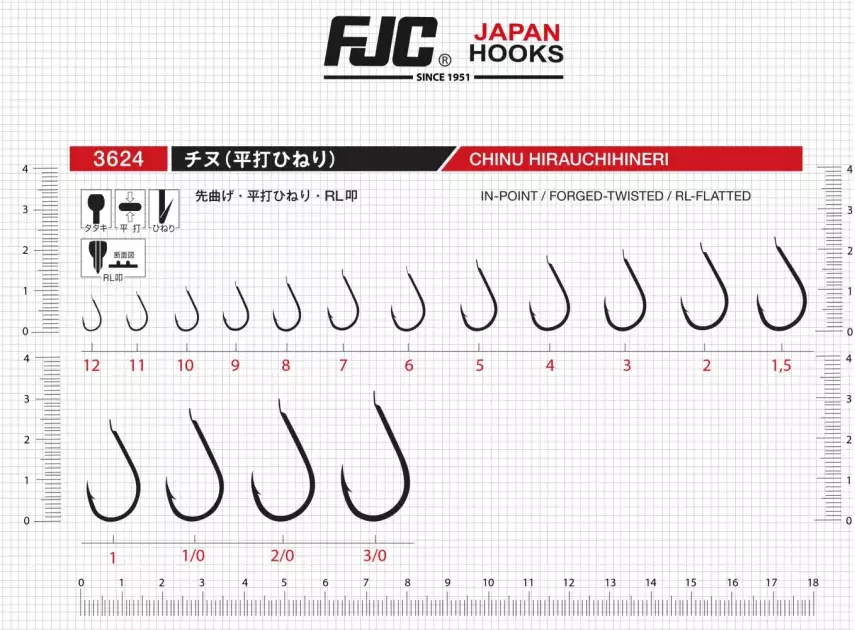 FJC 3624 Chinu Black Nikel Olta İğnesi - 3