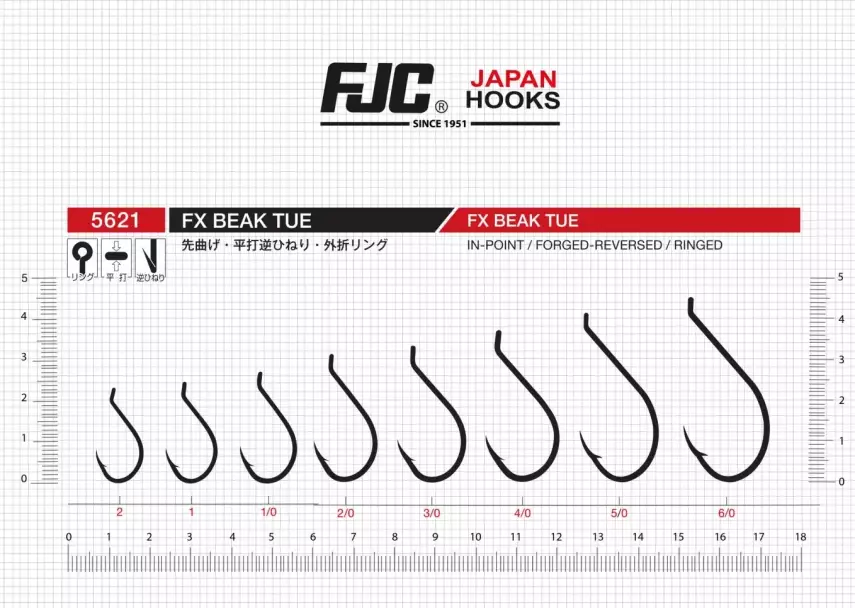 FJC 5621 Fx Beak Tue Black Nikel Olta İğnesi - 3