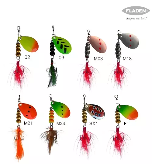 Fladen Attracta 6 G. Spinner Olta Kaşığı - 1