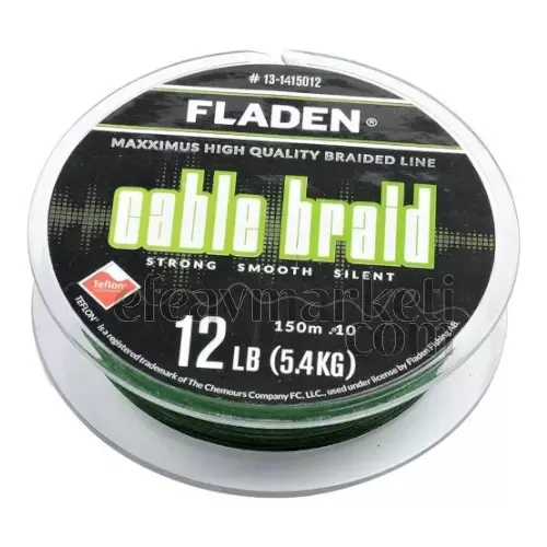 Fladen Maxximus Cable Braid 150M Yeşil İp Misina - 1