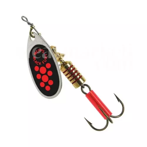 Mepps Black Fury Gümüş Turuncu Spin Olta Kaşığı - 1