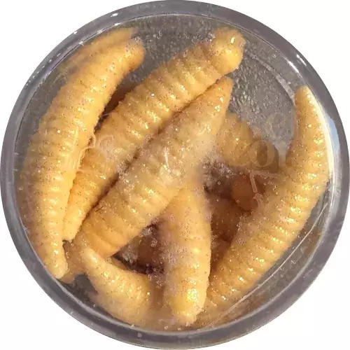 Renat Trout Bait Silikon Kurtçuk Bej - 1