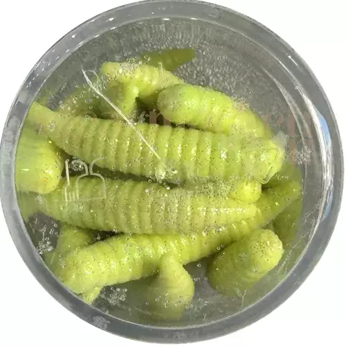 Renat Trout Bait Silikon Kurtçuk Küf Yeşili - 1