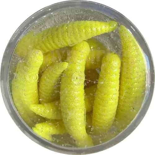 Renat Trout Bait Silikon Kurtçuk Sarı - 1