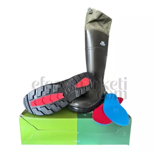 Siber Outdoor Polimer Kısa Konçlu Çizme - 1